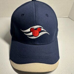 Disney Cruise Line DCL Logo Adult Baseball Ballcap Adjustable Navy Blue